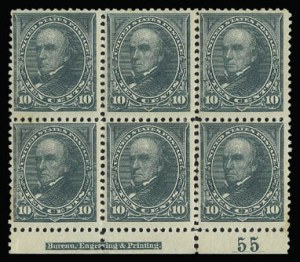 Sale 930, Lot 2236, 1894 Unwatermarked Bureau Issue (Scott 246-263)