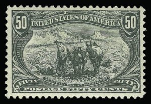 Sale 930, Lot 2305, 1898 Trans-Mississippi Issue (Scott 285-293), 50c Trans-Mississippi (291) Sale 930, Lot 2305, 1898 Trans-Mississippi Issue (Scott 285-293)