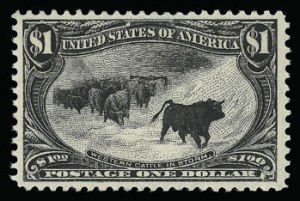 Sale 930, Lot 2313, 1898 Trans-Mississippi Issue (Scott 285-293), $1.00 Trans-Mississippi (292) Sale 930, Lot 2313, 1898 Trans-Mississippi Issue (Scott 285-293)