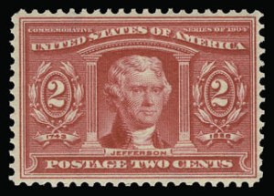 Sale 930, Lot 2374, 1904 Louisiana Purchase Issue (Scott 323-327)