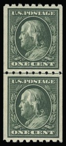 Sale 930, Lot 2442, 1910-13 Washington-Franklin Issue (Scott 374-396)