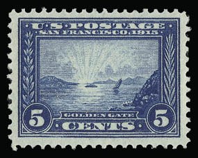Sale 930, Lot 2458, 1913-15 Panama-Pacific Issue (Scott 397-404)