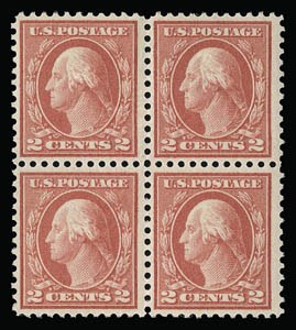 Sale 930, Lot 2562, 1913-15 Washington-Franklin Issues (Scott 424-461)