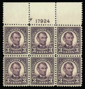 Sale 930, Lot 2662, 1922-29 Issues (Scott 551-621)