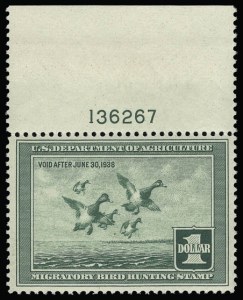 Sale 930, Lot 2972, Hunting Permits