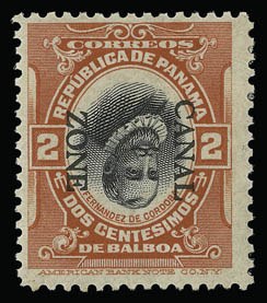Sale 930, Lot 3050, Canal Zone