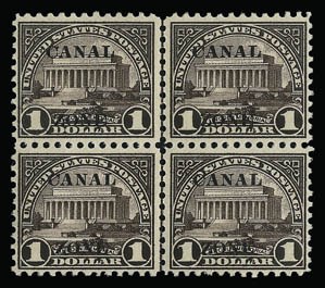 Sale 930, Lot 3063, Canal Zone