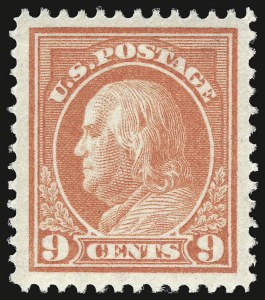 Sale 932, Lot 106, 1912-14 Issue (Scott 414 to 423)