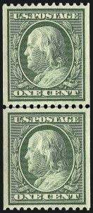 Sale Number 932, Lot Number 13, 1908-10 Coil Issue (Scott 348 to 356) Sale Number 932, Lot Number 13, 1908-10 Coil Issue (Scott 348 to 356)