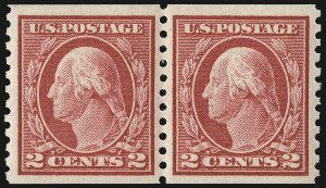 Sale 932, Lot 145, 1914 Coil Issue (Scott 441 to 447)