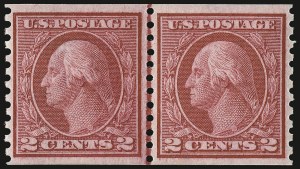 Sale 932, Lot 168, 1915 Rotary Press Coil Issue (Scott 448 to 459)