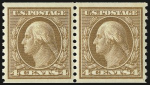 Sale 932, Lot 232, 1916-19 Rotary Press Coil Issue (Scott 486 to 497)