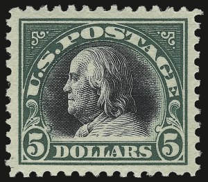 Sale 932, Lot 264, 1917 Bi-Colored Issue (Scott 523 to 524)
