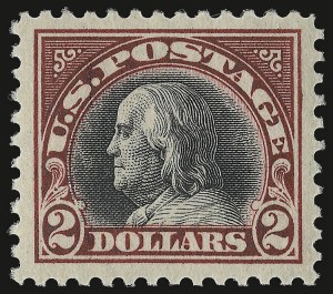 Sale 932, Lot 286, 1920 Bi-Colored Issue (Scott 547)