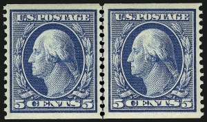 Sale 932, Lot 33, 1908-10 Coil Issue (Scott 348 to 356)