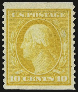 Sale 932, Lot 38, 1908-10 Coil Issue (Scott 348 to 356)