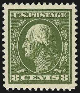Sale 932, Lot 54, 1910-11 Issue (Scott 375 to 382)