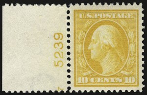Sale 932, Lot 55, 1910-11 Issue (Scott 375 to 382)