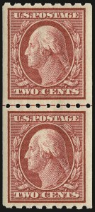 Sale 932, Lot 73, 1910-13 Coil Issue (Scott 390 to 396)
