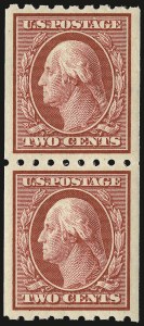 Sale 932, Lot 74, 1910-13 Coil Issue (Scott 390 to 396)