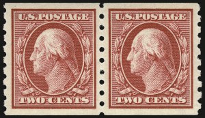 Sale 932, Lot 80, 1910-13 Coil Issue (Scott 390 to 396)