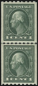 Sale Number 932, Lot Number 94, 1912 Coil Issue (Scott 410 to 413) Sale Number 932, Lot Number 94, 1912 Coil Issue (Scott 410 to 413)