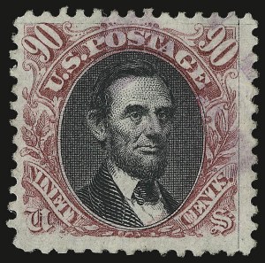 Sale 937, Lot 129, 1875 Re-Issue of 1869 Pictorial Issue