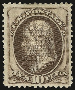 Sale 937, Lot 139, 1870 Grilled Issue Essays