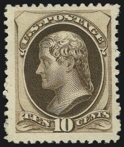 Sale 937, Lot 170, 1880 American Bank Note Co. Special Printing