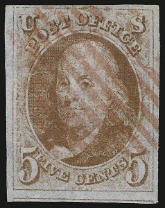 Sale 937, Lot 22, 1847 Issue