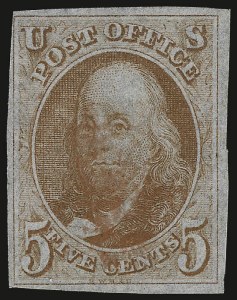 Sale 937, Lot 23, 1847 Issue
