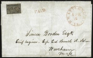 Sale 937, Lot 4, Postmasters