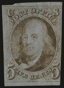 Sale 938, Lot 1016, 1847 Issue