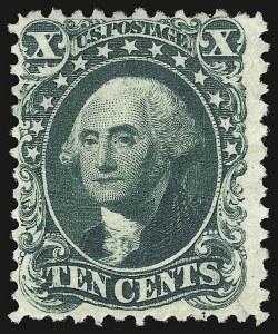 Sale 938, Lot 1102, 1875 Reprint of 1857-60 Issue