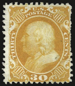 Sale 938, Lot 1108, 1875 Reprint of 1857-60 Issue