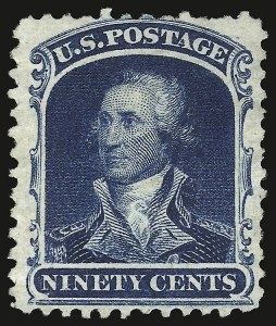 Sale 938, Lot 1109, 1875 Reprint of 1857-60 Issue