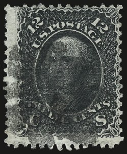 Sale 938, Lot 1144, 1867-68 Grilled Issue