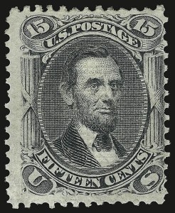Sale 938, Lot 1150, 1867-68 Grilled Issue
