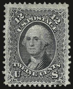 Sale 938, Lot 1157, 1867-68 Grilled Issue