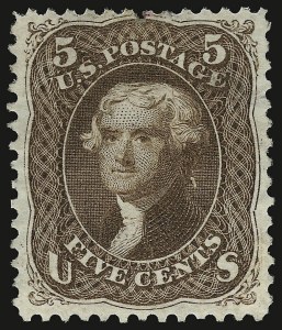 Sale 938, Lot 1170, 1875 Re-Issue of 1861-66 Issue