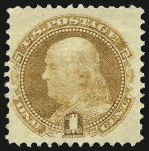 Sale 938, Lot 1183, 1869 Pictorial Issue, 1c Buff (112) Sale 938, Lot 1183, 1869 Pictorial Issue