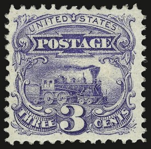 Sale 938, Lot 1197, 1869 Pictorial Issue, 3c Ultramarine (114) Sale 938, Lot 1197, 1869 Pictorial Issue