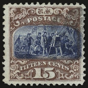 Sale 938, Lot 1216, 1869 Pictorial Issue, 15c Brown & Blue, Ty. II (119) Sale 938, Lot 1216, 1869 Pictorial Issue