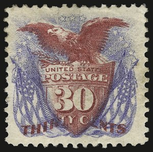 Sale 938, Lot 1243, 1875 Re-Issue of 1869 Pictorial Issue