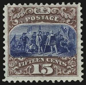 Sale 938, Lot 1254, 1875 Re-Issue of 1869 Pictorial Issue