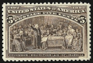Sale Number 938, Lot Number 1371, 1893 Columbian Issue Sale Number 938, Lot Number 1371, 1893 Columbian Issue