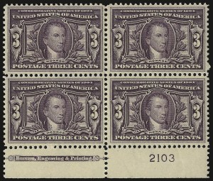Sale 938, Lot 1524, Louisiana Purchase, Jamestown Issues