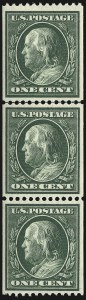 Sale 938, Lot 1539, 1908-09 Washington-Franklin Issues (Scott 331 thru 356)