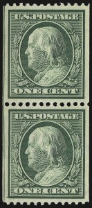 Sale 938, Lot 1542, 1908-09 Washington-Franklin Issues (Scott 331 thru 356)