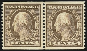Sale 938, Lot 1554, 1908-09 Washington-Franklin Issues (Scott 331 thru 356)
